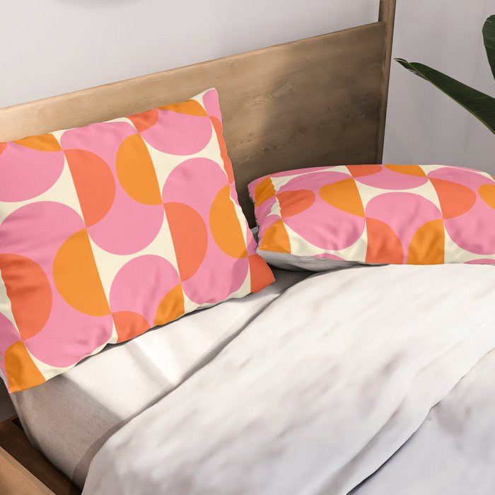 Retro Capsule Sixties Wall Mural Pillow Sham Gallery Image 2