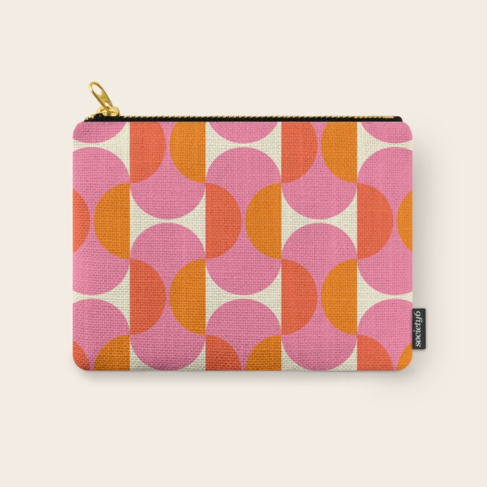 Retro Capsule Sixties Wall Mural Carry All Pouch Gallery Image 1