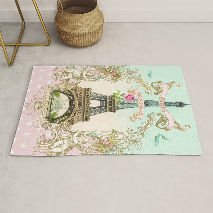 Bonjour Paris Rug Gallery Image 1