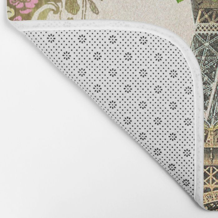 Bonjour Paris Bath Mat Gallery Image 2