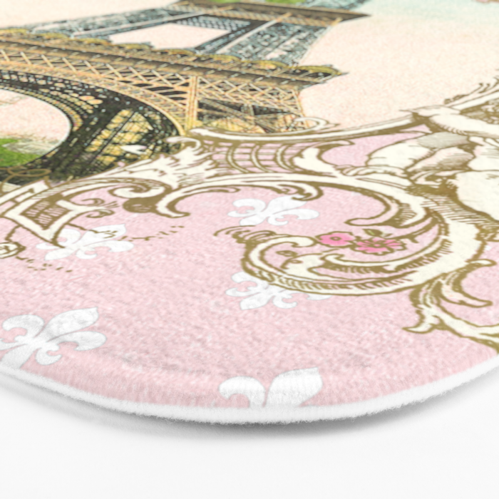 Bonjour Paris Bath Mat Gallery Image 3
