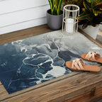 Ultramarine Marble Outdoor Rug Gallery Image 2