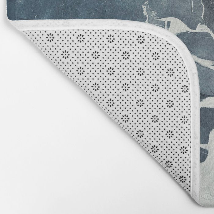 Ultramarine Marble Bath Mat Gallery Image 2