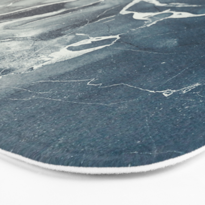Ultramarine Marble Bath Mat Gallery Image 3