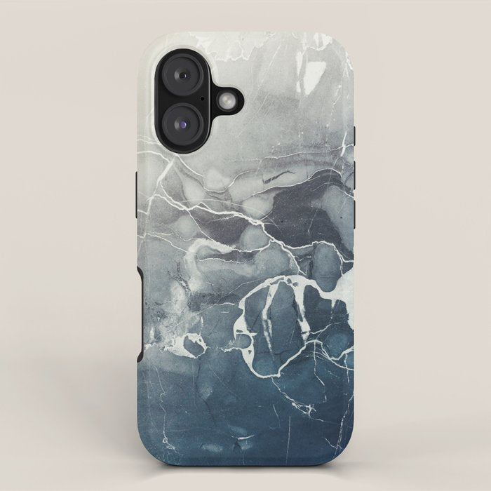 Ultramarine Marble iPhone Case Gallery Image 1