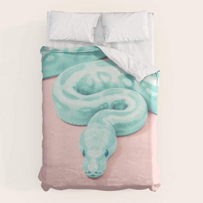 GREEN SNAKE Duvet Cover Gallery Image 1