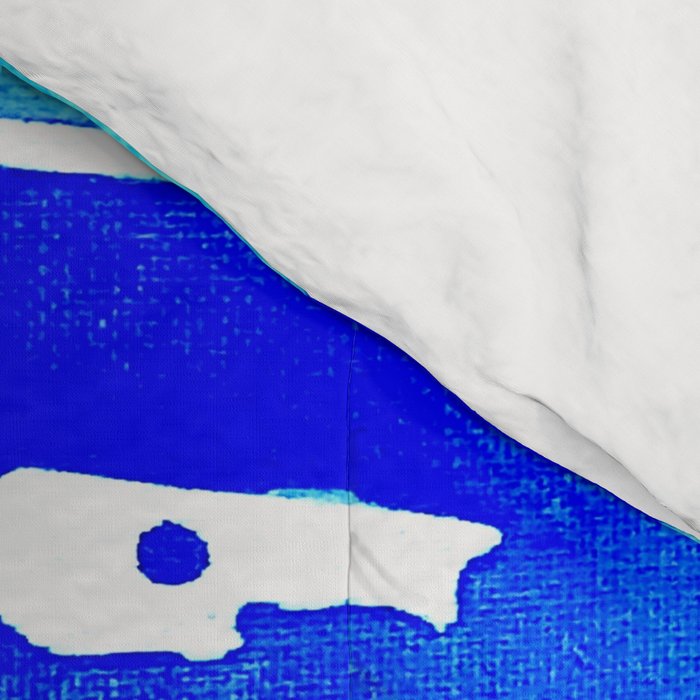 Save The Water Watercolour Comforter Gallery Image 4