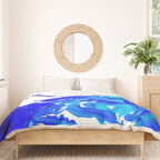 Save The Water Watercolour Duvet Cover Gallery Image 3