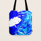 Save The Water Watercolour Tote Bag Gallery Image 1