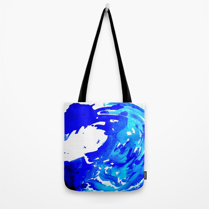 Save The Water Watercolour Tote Bag Gallery Image 2
