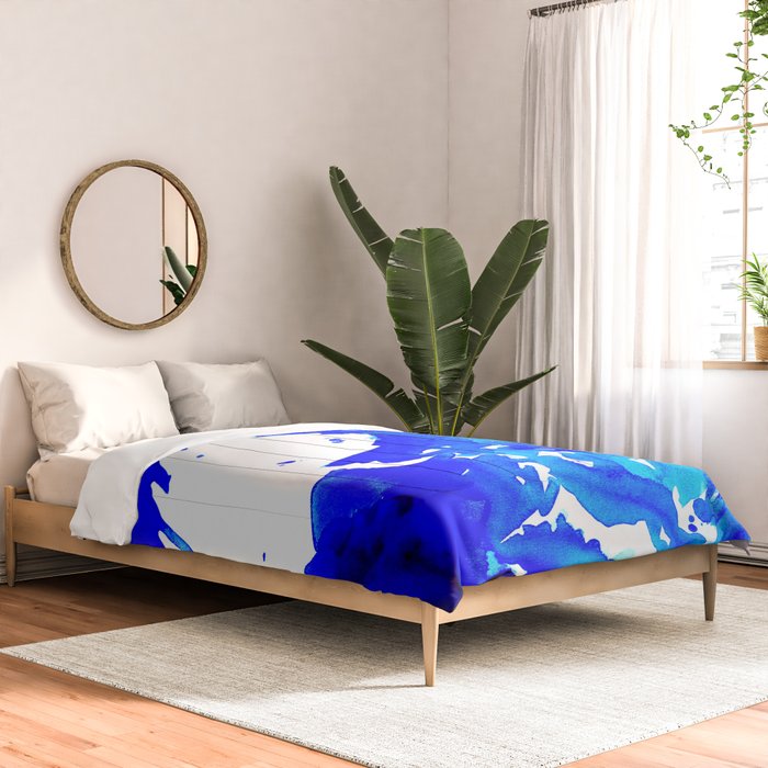 Save The Water Watercolour Comforter Gallery Image 2