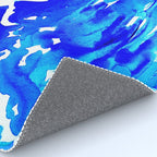 Save The Water Watercolour Rug Gallery Image 4