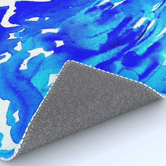 Save The Water Watercolour Rug Gallery Image 4