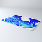 Save The Water Watercolour Rug Gallery Image 3
