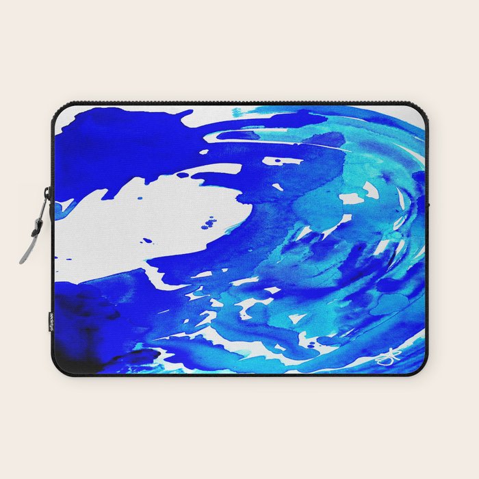 Save The Water Watercolour Laptop Sleeve Gallery Image 1