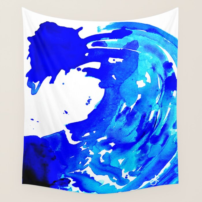 Save The Water Watercolour Wall Tapestry Gallery Image 4