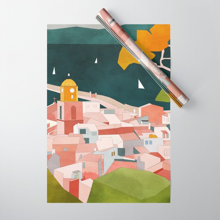 Saint Tropez Wrapping Paper Gallery Image 1
