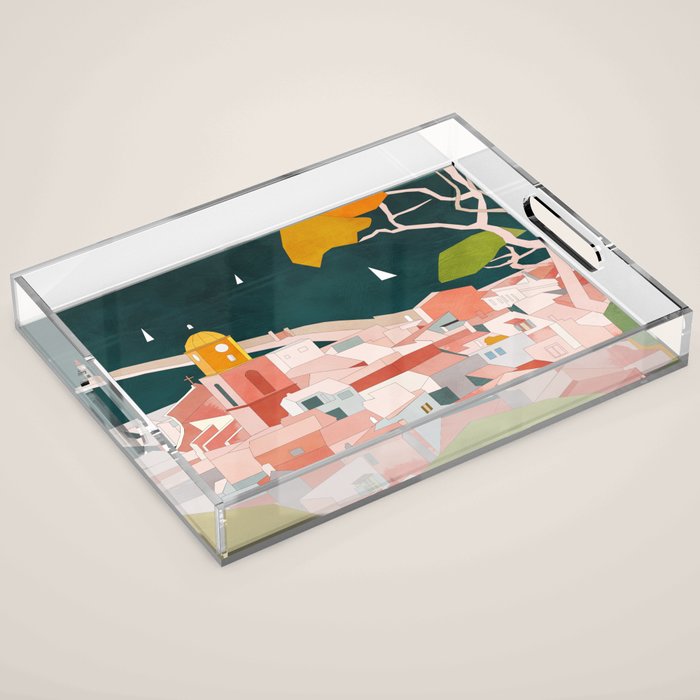 Saint Tropez Acrylic Tray Gallery Image 1