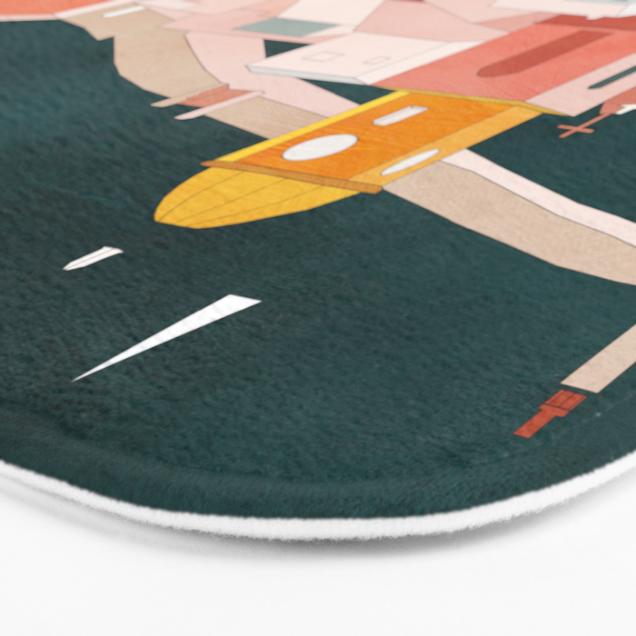 Saint Tropez Bath Mat Gallery Image 3