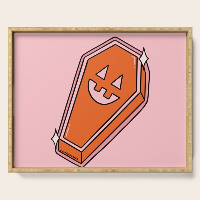 Cute Casket Serving Tray Gallery Image 1