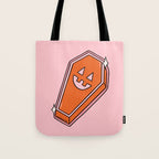 Cute Casket Tote Bag Gallery Image 1