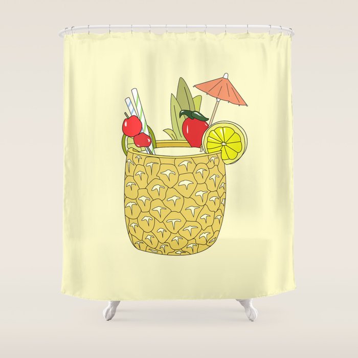 FRUITY DRINK Shower Curtain Gallery Image 1