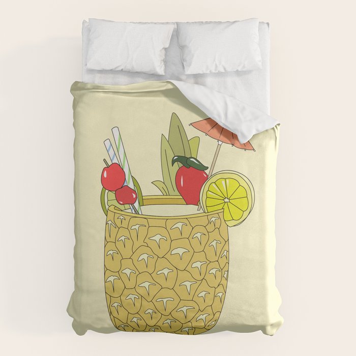 FRUITY DRINK Duvet Cover Gallery Image 1