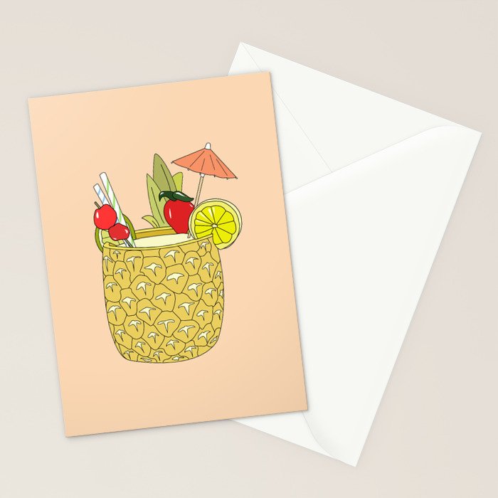 FRUITY DRINK Stationery Card Gallery Image 2