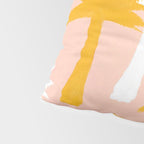 Palm Tree Tropical Pattern - Pink Gold Pillow Sham Gallery Image 4