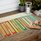 Birds on Parade Outdoor Rug Gallery Image 2