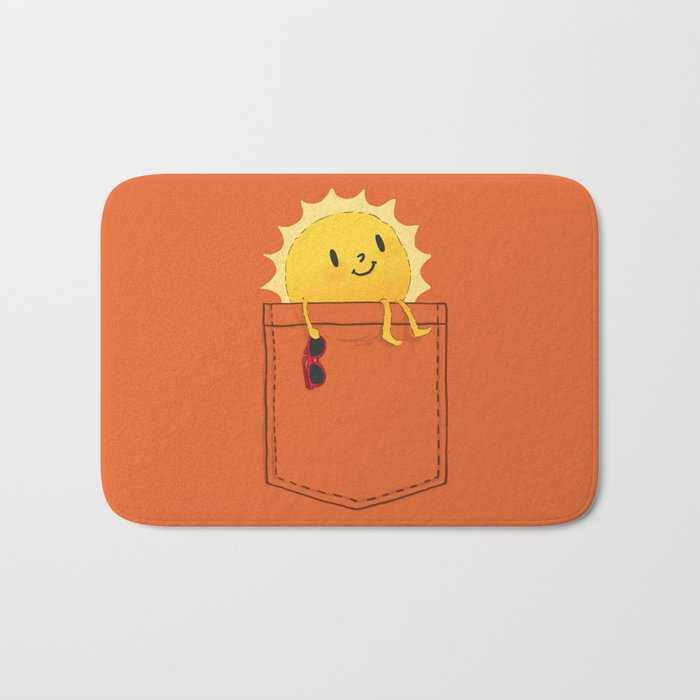 Pocketful of sunshine Bath Mat Gallery Image 1