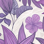 Moody Vintage-style Floral - Purple Coffee Mug Gallery Image 2
