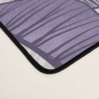Moody Vintage-style Floral - Purple Desk Mat Gallery Image 4