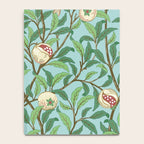 William Morris Enchanted Bird & Pomegranate Turquoise Green  Notebook Gallery Image 4