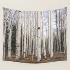 Trees of Reason - Birch Forest Wall Tapestry Gallery Image 4