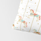 Carousel Horses Pillow Sham Gallery Image 4