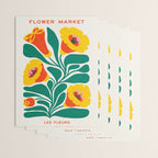 Orioles & Golden Poppy: Les Fleurs | Flower Market 04 | Spring Summer 23 Wrapping Paper Gallery Image 3