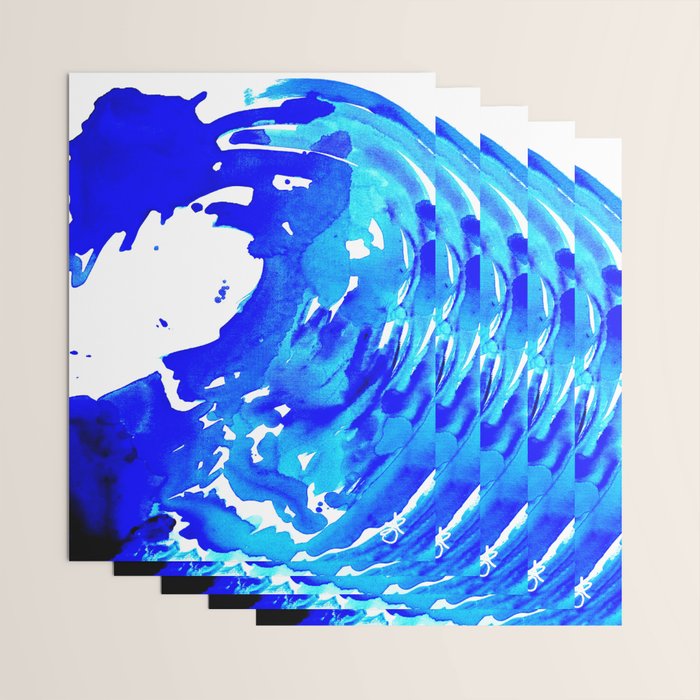 Save The Water Watercolour Wrapping Paper Gallery Image 3