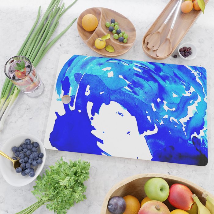 Save The Water Watercolour Cutting Board Gallery Image 2