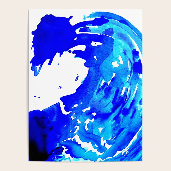 Save The Water Watercolour Poster Gallery Image 4