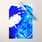 Save The Water Watercolour Wrapping Paper Gallery Image 1