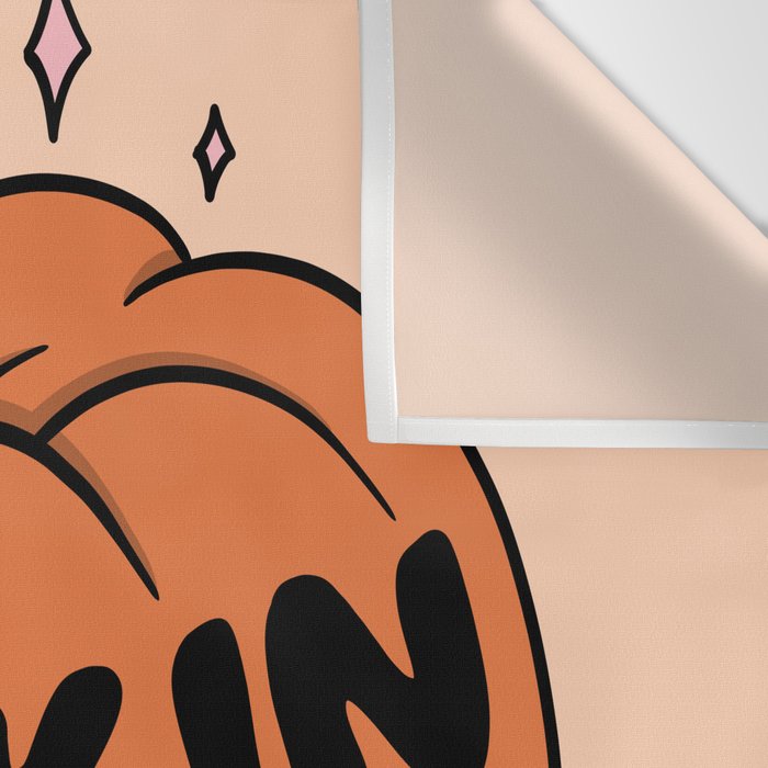 Pumpkin Princette Wall Tapestry Gallery Image 3