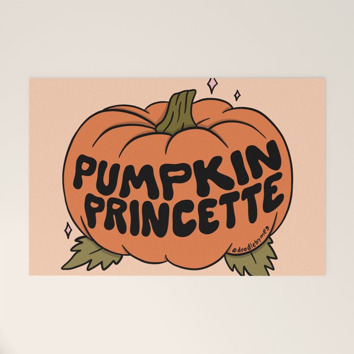 Pumpkin Princette Welcome Mat Gallery Image 1