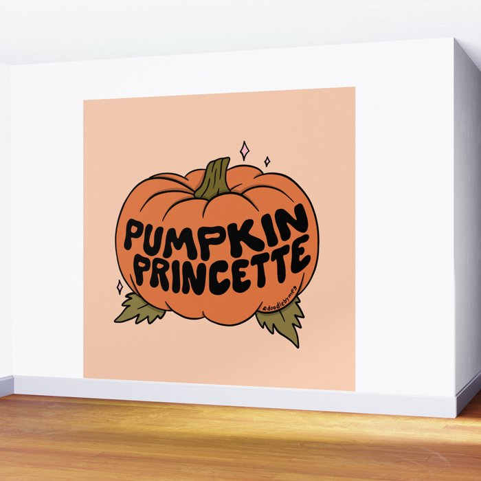 Pumpkin Princette Wall Mural Gallery Image 2