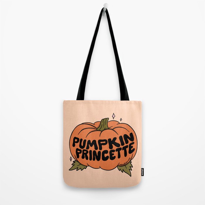 Pumpkin Princette Tote Bag Gallery Image 2
