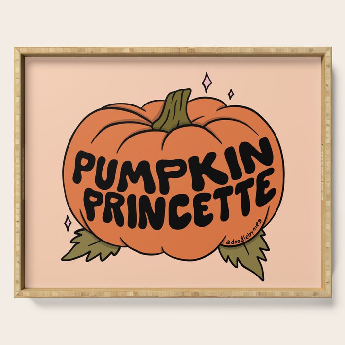 Pumpkin Princette Serving Tray Gallery Image 1