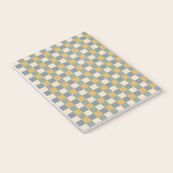Checkered Multicolor Pattern XXVI Natural Summer Notebook Gallery Image 3