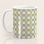 Checkered Multicolor Pattern XXVI Natural Summer Coffee Mug Gallery Image 3