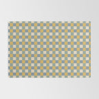 Checkered Multicolor Pattern XXVI Natural Summer Rug Gallery Image 2