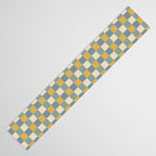 Checkered Multicolor Pattern XXVI Natural Summer Table Runner Gallery Image 3